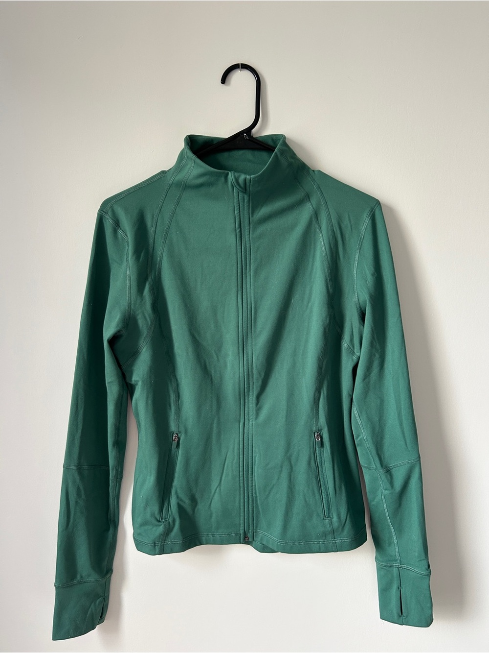 Athletic Works Teal-Green Full Zip Utility Jacket